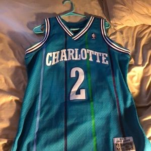 Larry Johnson Charlotte Hornets Authentic Jersey